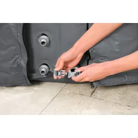 BESTWAY Thermoabdeckung grau Ø 236 cm