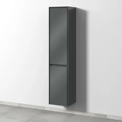 Sanipa Hochschrank „Twiga“ 375 × 1713 × 350 mm in Weiß (glanz), Anschlag links, ohne Beleuchtung