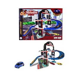 MAJORETTE Urban Garage 60 Years Anniversary +1 Car, Black