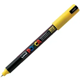 Uni Mitsubishi Marker 5 St. 0,7 mm gelb