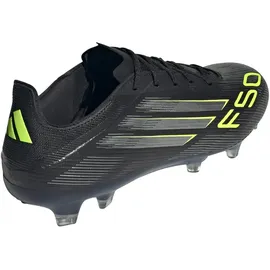 adidas F50 Pro Firm Ground Herren Core Black/Iron Metallic/Lucid Lemon 39 1/3