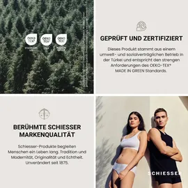 SCHIESSER Turin Saunatuch 75 x 200 cm grau