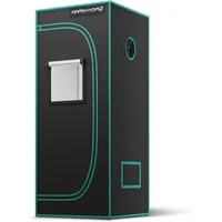 Mars Hydro - 70x70x160cm Growbox GrowZelt Indoor Pflanzenzelt Growroom Darkroom Growschrank Gewächshaus Grow Tent 1680D