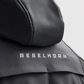 Rebelhorn Slash Softshell Motorradjacke Schwarz S