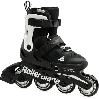 (Rollen: 72mm/80A, Kugellager: SG3) schwarz/weiss Kinder