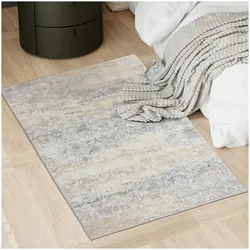 tectake® Vintage Designer Teppich, verschiedene Größen, pflegeleichter, flauschiger Kurzflor, rutschfeste Unterfläche
