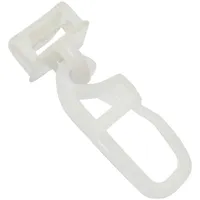 GARDINIA Klickgleiter Maxi weiß, 20-er Pack