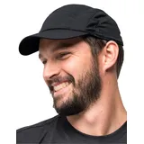 Jack Wolfskin Vent Cap Baseballkappe, Schwarz, M
