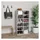 vidaXL Schuhregal 54 x 100,5 x 34 cm betongrau / grau
