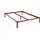 HAY Connect Bettgestell 140 x 200 cm maroon red