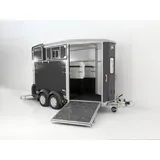 Ifor Williams Pferdeanhänger HB511|anthrazit|Frontausstieg