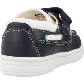 GEOX Jungen B Djrock Boy C Mokassins, Navy/White, 24