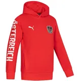 ÖFB Österreich PUMA Kinder Hoodie Kapuzen Sweatshirt 750562-01-116