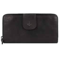 Harbour 2nd Anchor Love Geldbörse RFID Schutz Leder 19 cm  braun