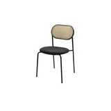 Möbel Kraft Esszimmerstuhl Remy Polyester schwarz