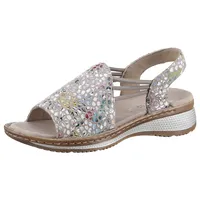 ARA Riemchensandale »HAWAII«, Sommerschuh, Sandalette, Keilabsatz, mit Stretch-Bänder, G-Weite