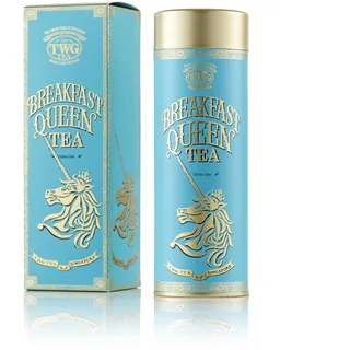 TWG Tea | Breakfast Queen Tea | Grüner Tee | Rosenblätter | Haute Couture Dose, 100G | Geschenkset