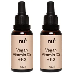 nu3 Premium Vegan Vitamin D3 + K2