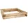 BooGardi Holzsandkasten Bausatz 190x190cm mit Deckel braun