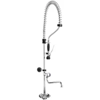 HENDI Geschirrwaschbrause, Wasserhahn, höhenverstellbare Halterung, kalt- und warmwasser