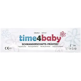 time4baby hochempfindlicher Frühschwangerschaftstest 10 miu/ml 50 St