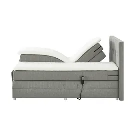 U N O Sports uno Motor-Boxspringbett Manolo ¦ grau ¦ Maße (cm): B: 202 H: 112