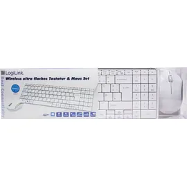 Logilink Funk Slim Tastatur DE Set (ID0109)