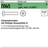 Reyher Flachkopfschraube ISO 7045 PH M4x16-H 4.8 galv.verz. 8 DiSP 2000St.