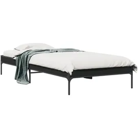 vidaXL 90 x 200 cm Schwarz