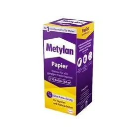 Metylan Tapetenkleister Papier 6 cm 125,0 g Transparent