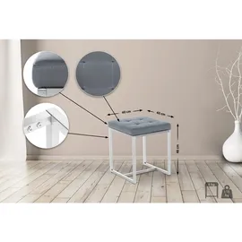 CLP Hocker, grau,
