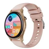 XO Smartwatch J6 Amoled Roségold - Business Smart Watch kompatibel mit Android und IOS