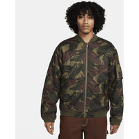 Nike Life gewebte MA1 Flight Jacke für Herren - Grün, S