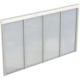 SKANHOLZ Seitenwand 355 x 200 cm weiß