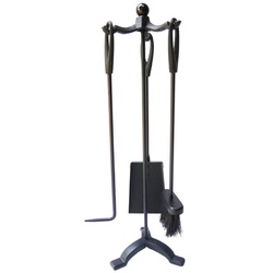 Schwarzes Schornstein Kit 3 Stück - EDM