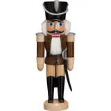 Seiffener Volkskunst eG Nussknacker Husar 28 cm braun