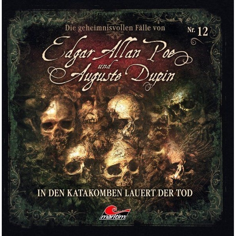 Die Geheimnisvollen Fälle Von Edgar Allan Poe Und Auguste Dupin - In Den Katakomben Lauert Der Tod,1 Audio-Cd - Edgar Allan Poe, Auguste Dupin, Edgar