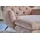 KAWOLA Longseat CHARME Cord 130 x 95 x 160 cm grau gepolstert