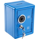 IDENA 50036 - Spartresor, 120 x 105 x 160 mm, blau,