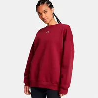 Under Armour Rival Fleece Oversized Sweatshirt - Cardinal /