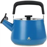 BRUNO Edelstahl-Wasserkessel 2,2L Silesia Emalia Für Induktion & Gas Blau - Blau