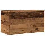 vidaXL Aufbewahrungstruhe Altholz-Optik 84x42x46 cm Holzwerkstoff