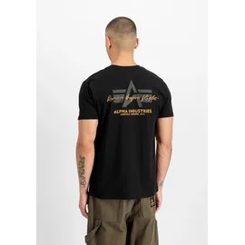 Alpha Industries Tonal Logo Print schwarz XL
