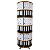 REEF Ordnerdrehsäule DIN A4 228 mm Braun 144 St.