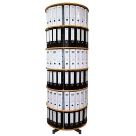 REEF Ordnerdrehsäule DIN A4 228 mm Braun 144 St.