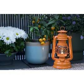 Feuerhand Sturmlaterne Baby Special 276 15 x 26,5 x 13,5 cm pastel orange