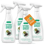 Silberkraft Stinkwanzenspray Spray 4x500 ml