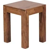 Wohnling Beistelltisch Sheesham 35 x 45 x 35 cm