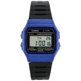 Casio F-91wm-2a Uhr Blue One Size