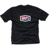 100% CASUAL Unisex Official Short Sleeve Tee Black-L Tshirt, schwarz, L